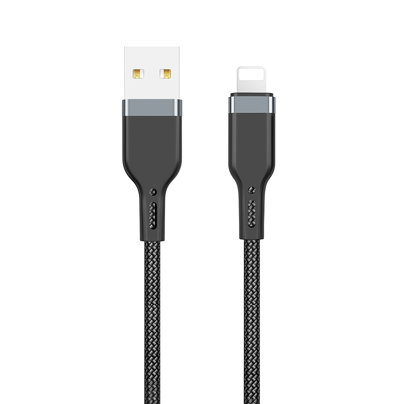 WIWU PT01 Platinum Cable USB To Lightning 1.2m - Black