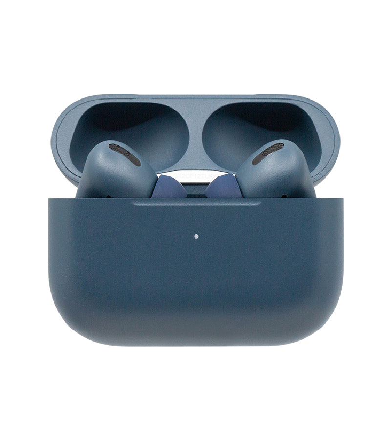 Caviar Customized AirPods Pro Full Automotive Grade Scratch Resistant Paint Matte, PACIFIC BLUE