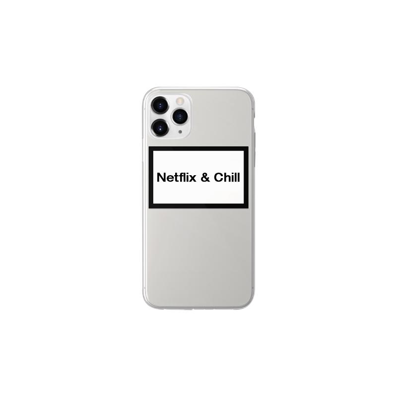 Statement - Netflix & Chill Case for iPhone 11 Pro Max - Clear