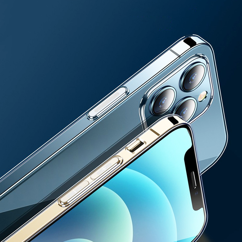 WIWU Crystal Bumper Case For iPhone 12 Mini (5.4") - Transparent