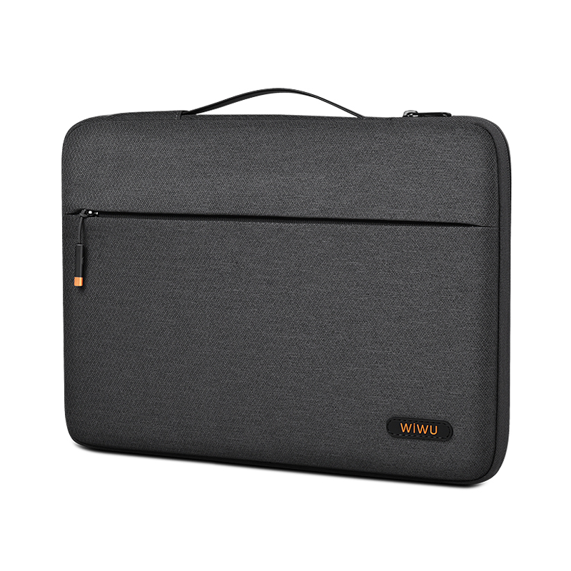 WIWU Pilot Water Resistant High-Capacity Laptop Sleeve Case 14" - Black