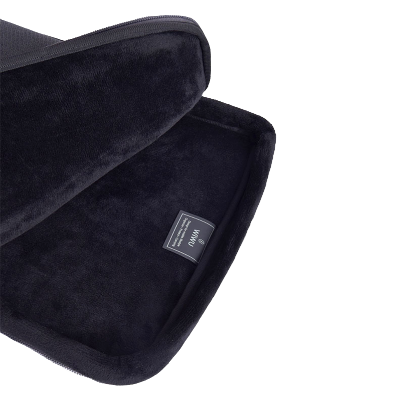 WIWU Pilot Water Resistant High-Capacity Laptop Sleeve Case 14" - Black