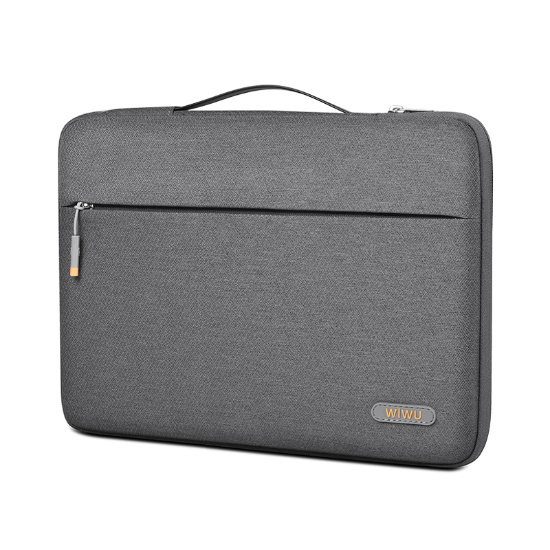 WIWU Pilot Water Resistant High-Capacity Laptop Sleeve Case 13.3" - Grey