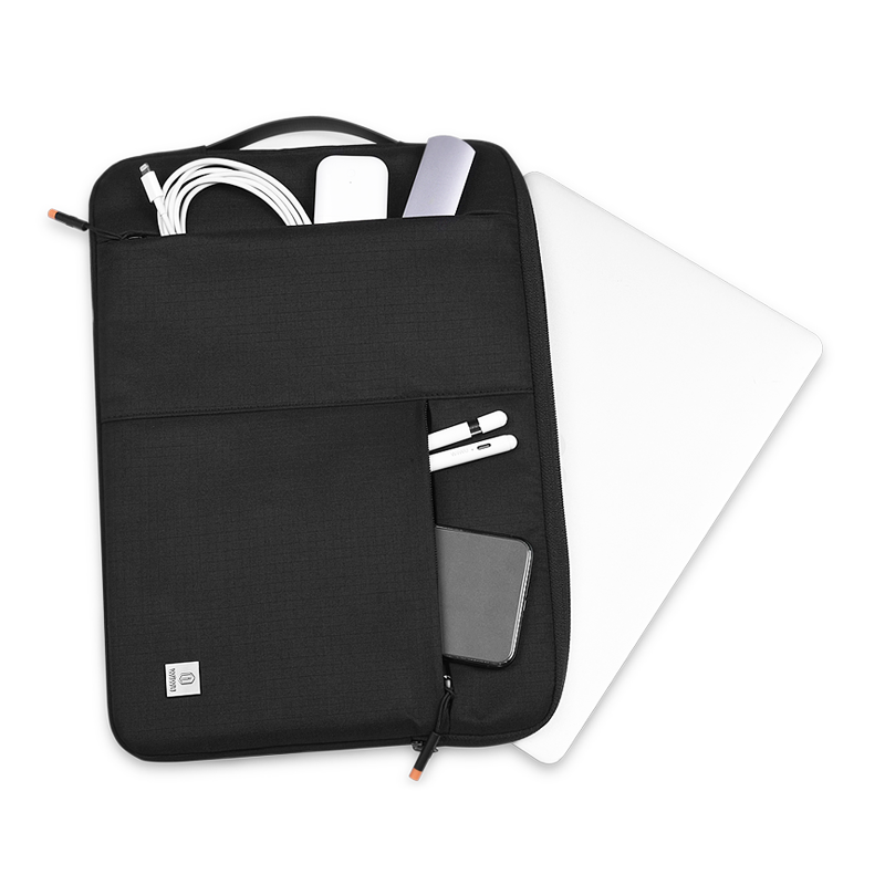 WIWU Alpha Slim Sleeve Bag For 14" Laptop/Mackbook Air - Black