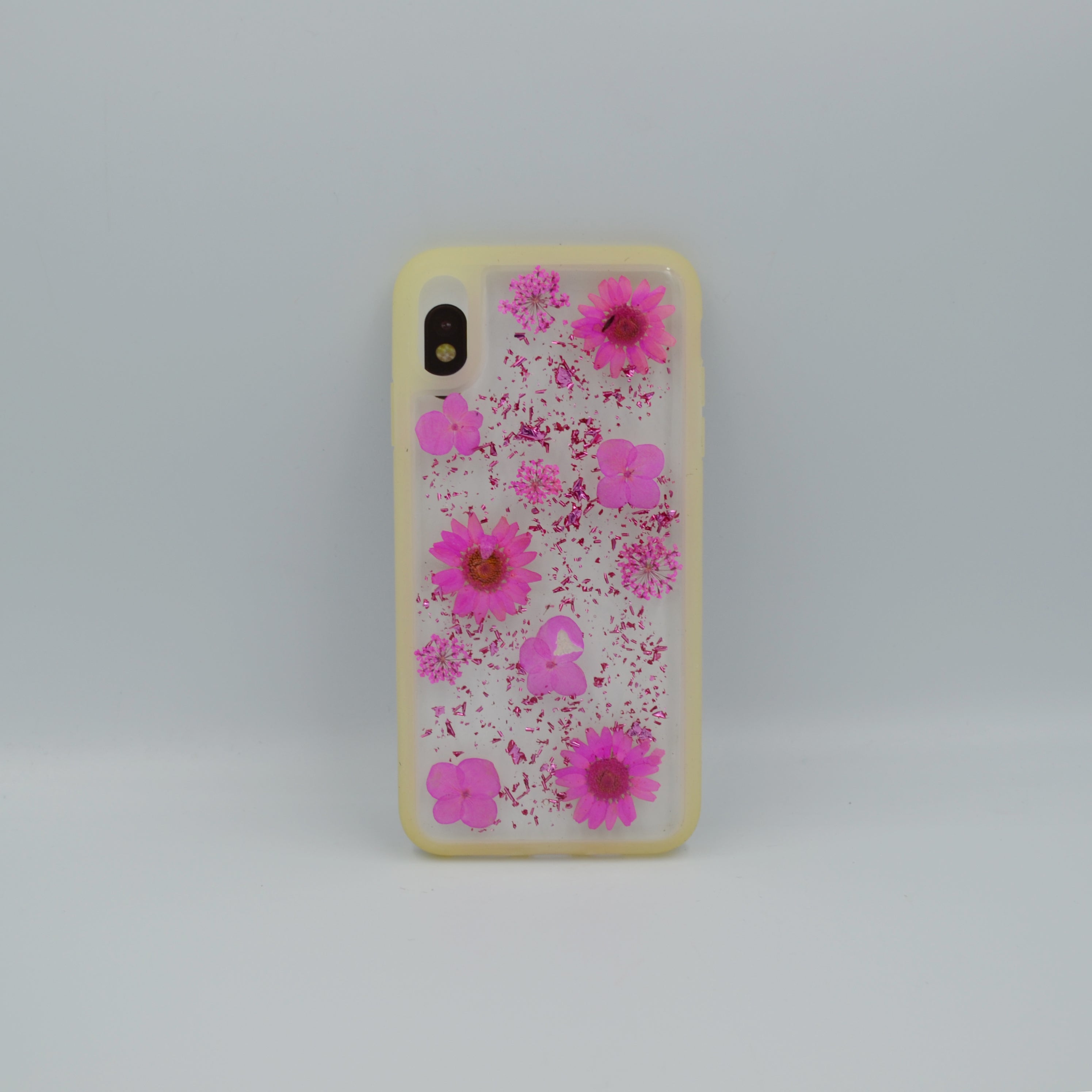 Bling Bally Flower Design Case iPhone XS Max