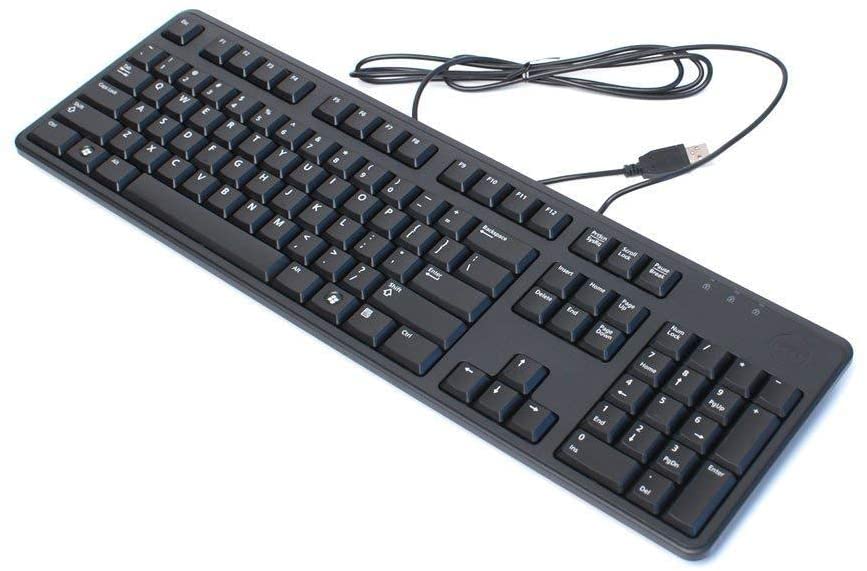 Dell KB212 Quiet Key USB Keyboard QWERTY Black