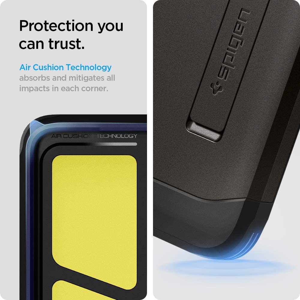Spigen Tough Armor designed for Samsung Galaxy S21 PLUS case cover with Extreme Impact Foam - Gunmetal