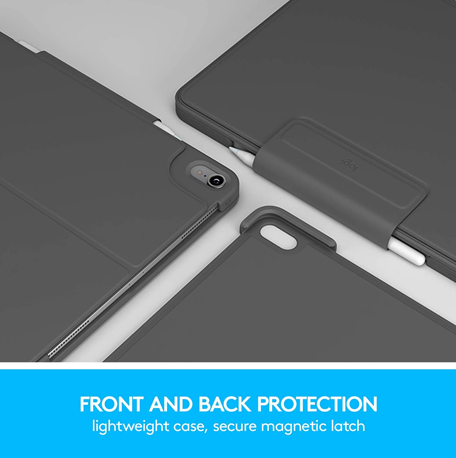 Slim Folio Pro for iPad Pro 11-inch (1st and 2nd gen) - GRAPHITE - ARA (101) - BT - N/A - INTNL - OTHERS