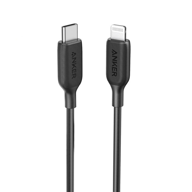 Anker Powerline III USB-C to Lightning 2.0 Cable 3ft Black - A8832H11