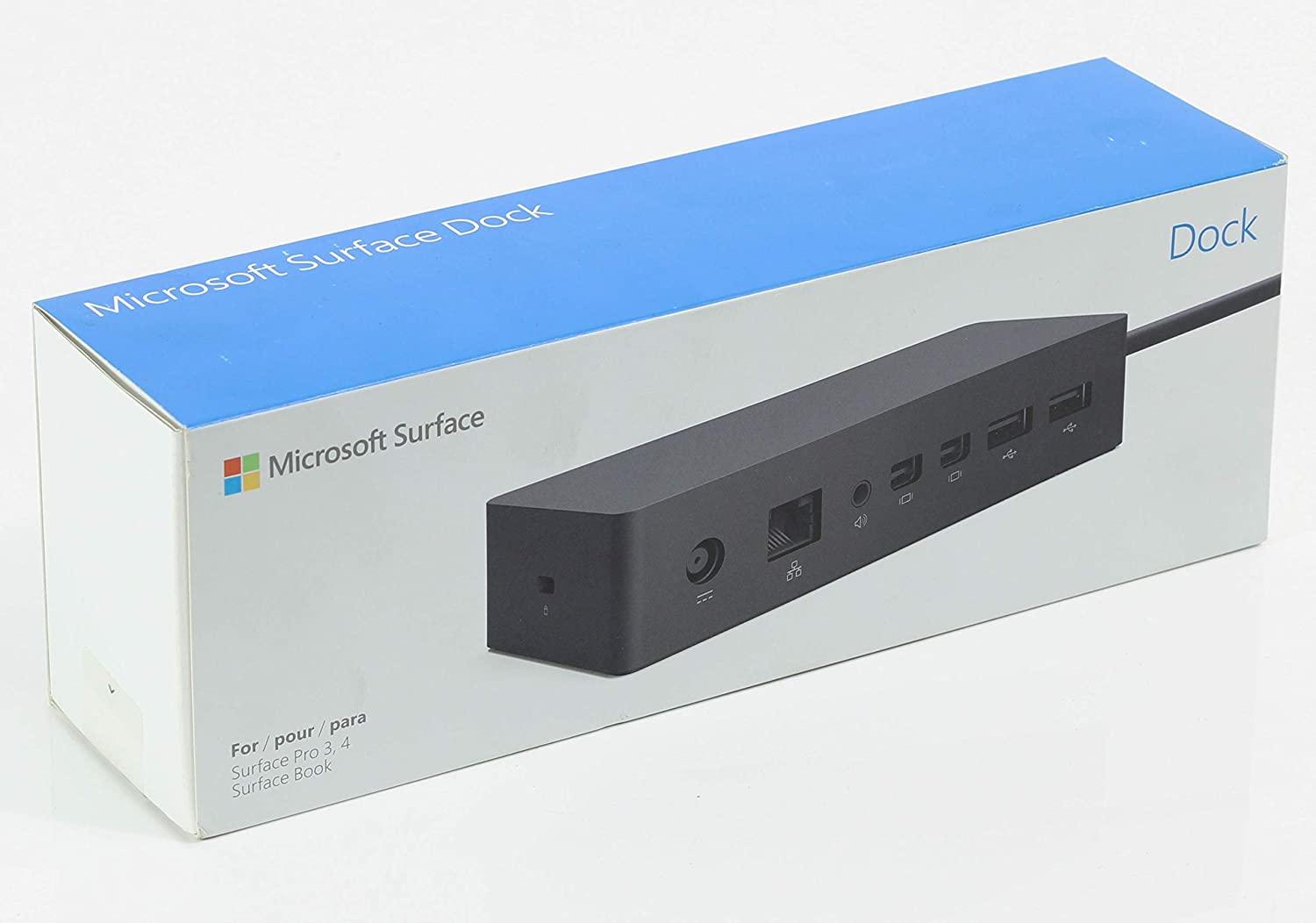 Microsoft PF3-00005 Docking Station Compatible with Surface Book, Surface Pro 4, and Surface Pro 3 - Black