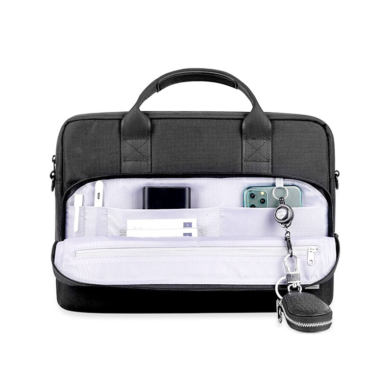 WIWU Alpha Double Layer Laptop Bag For 15.6" Laptop - Black