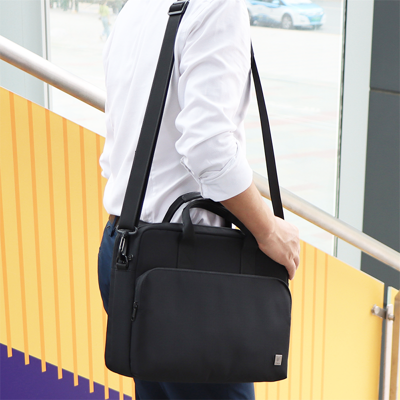 WIWU Alpha Double Layer Laptop Bag For 14" Laptop - Black