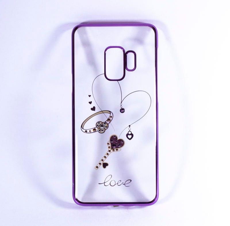 C KINGXBAR  Crystal Case Galaxy S9