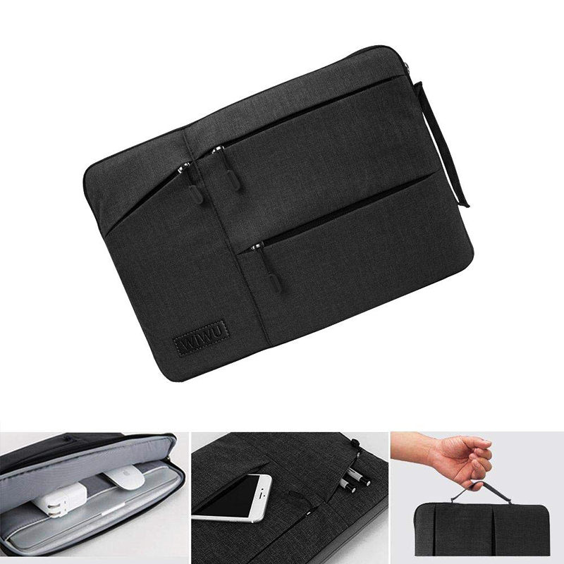 WIWU Pocket Sleeve For 13.3" Laptop/Ultrabook - Black