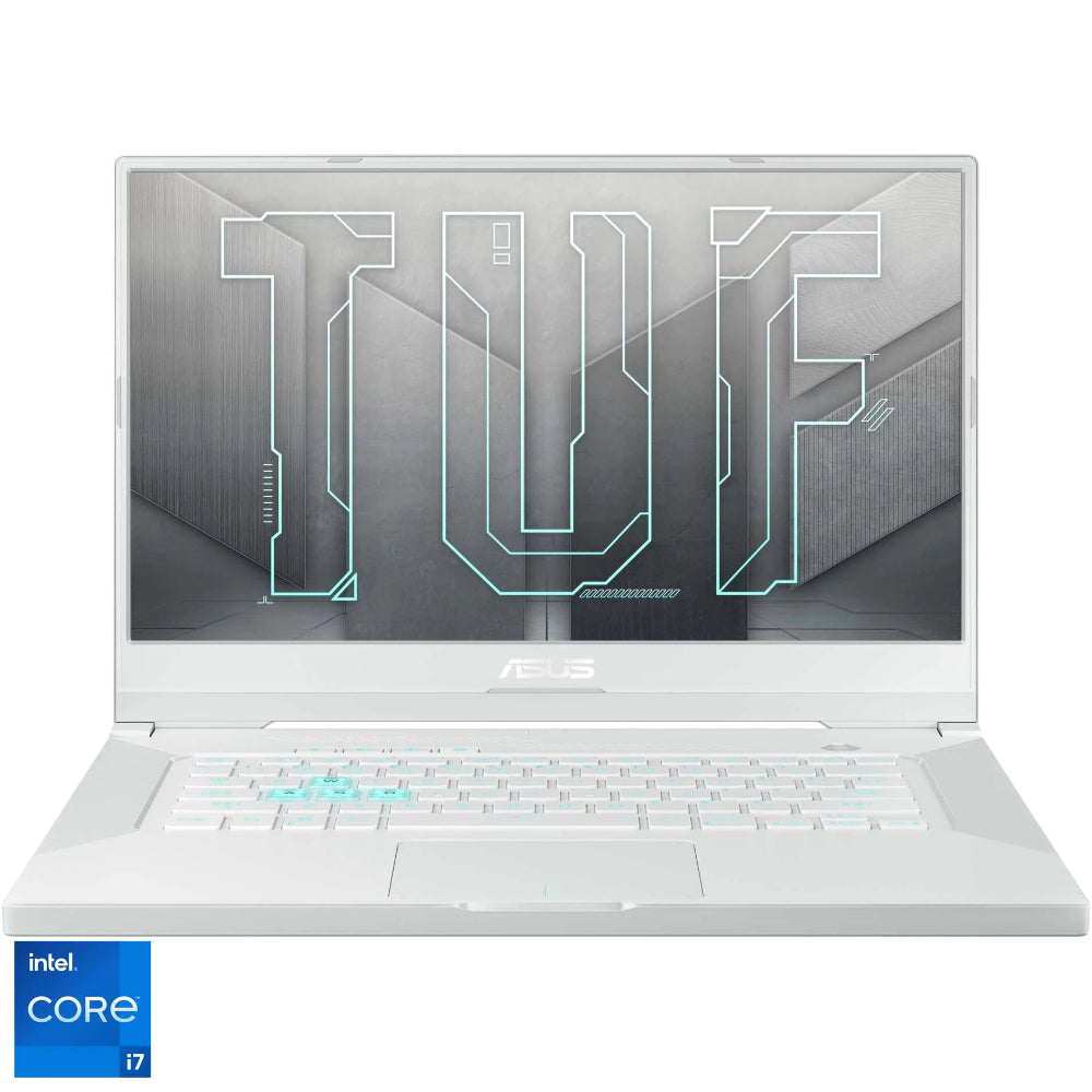 ASUS TUF Dash F15 Gaming Laptop - 15.6" FHD, 144Hz, Intel® Core i7-11370H, 16GB RAM, 512GB SSD, 4GB NVIDIA RTX 3050, FreeDOS - Moonlight White