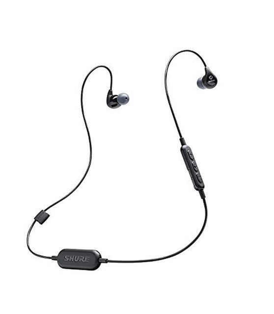 Shure Se112-K-Bt1-Efs Wireless Sound Isolating Earphones With Bluetooth - Black