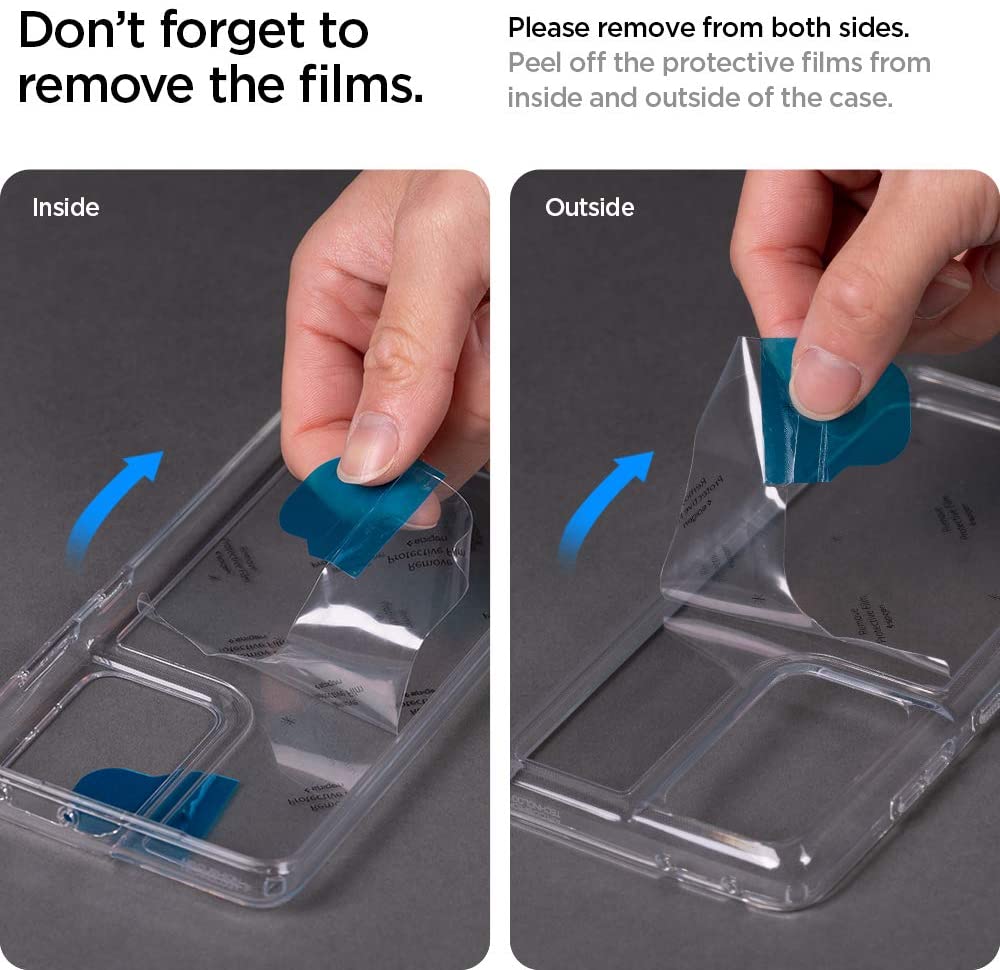 Spigen Ultra Hybrid designed for Samsung Galaxy S21 ULTRA case cover - Crystal Clear