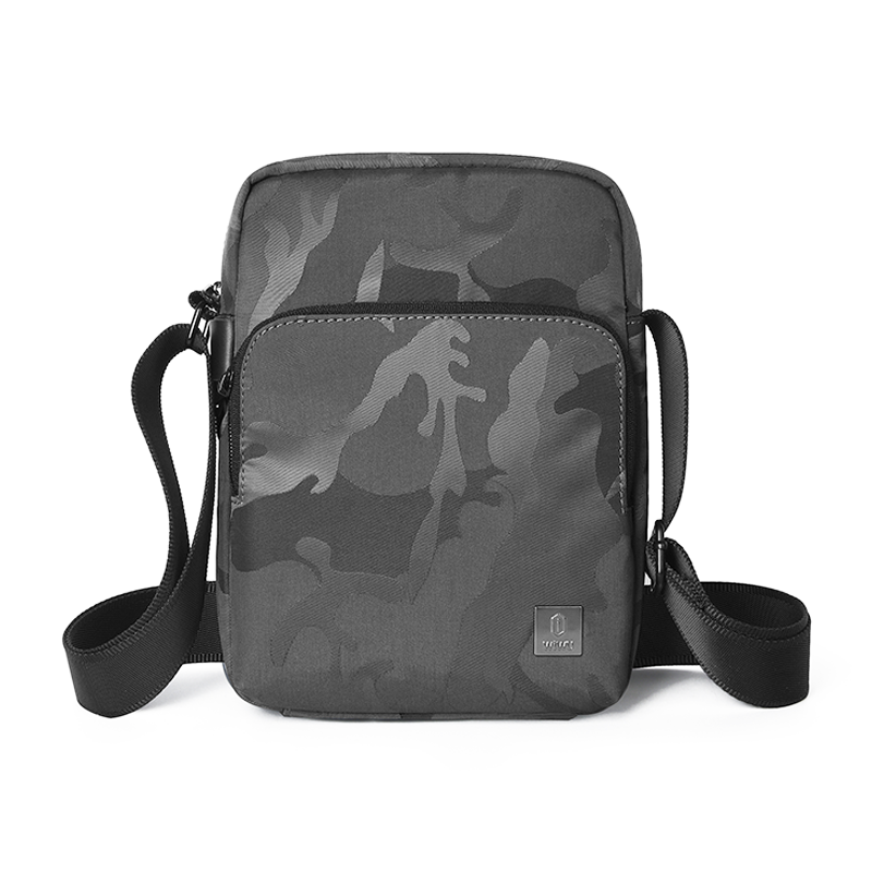 WIWU Crossbody Bag Camouflage Pattern (280x200x60mm) - Black