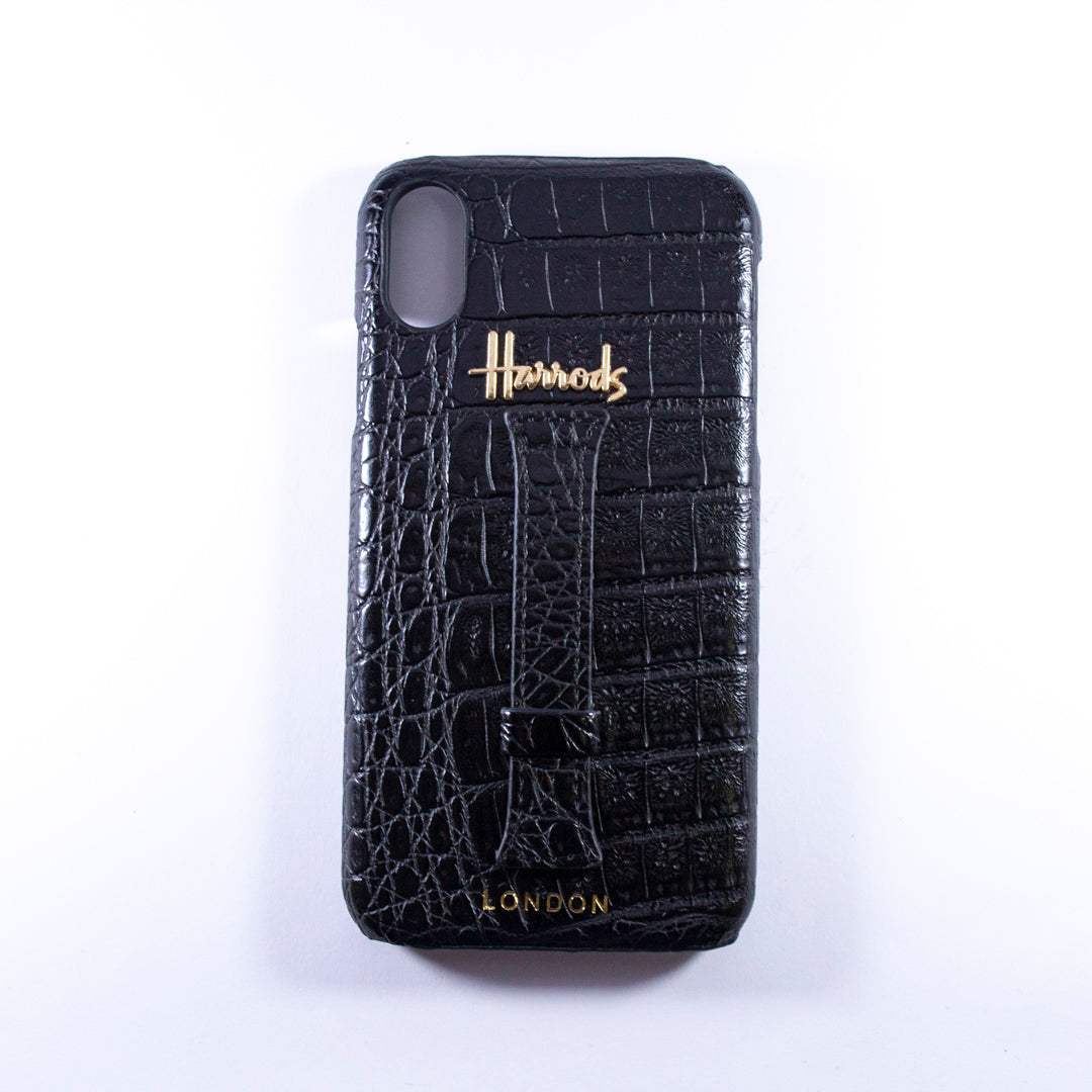 Harrods Hard Cover iPhone XR - Black