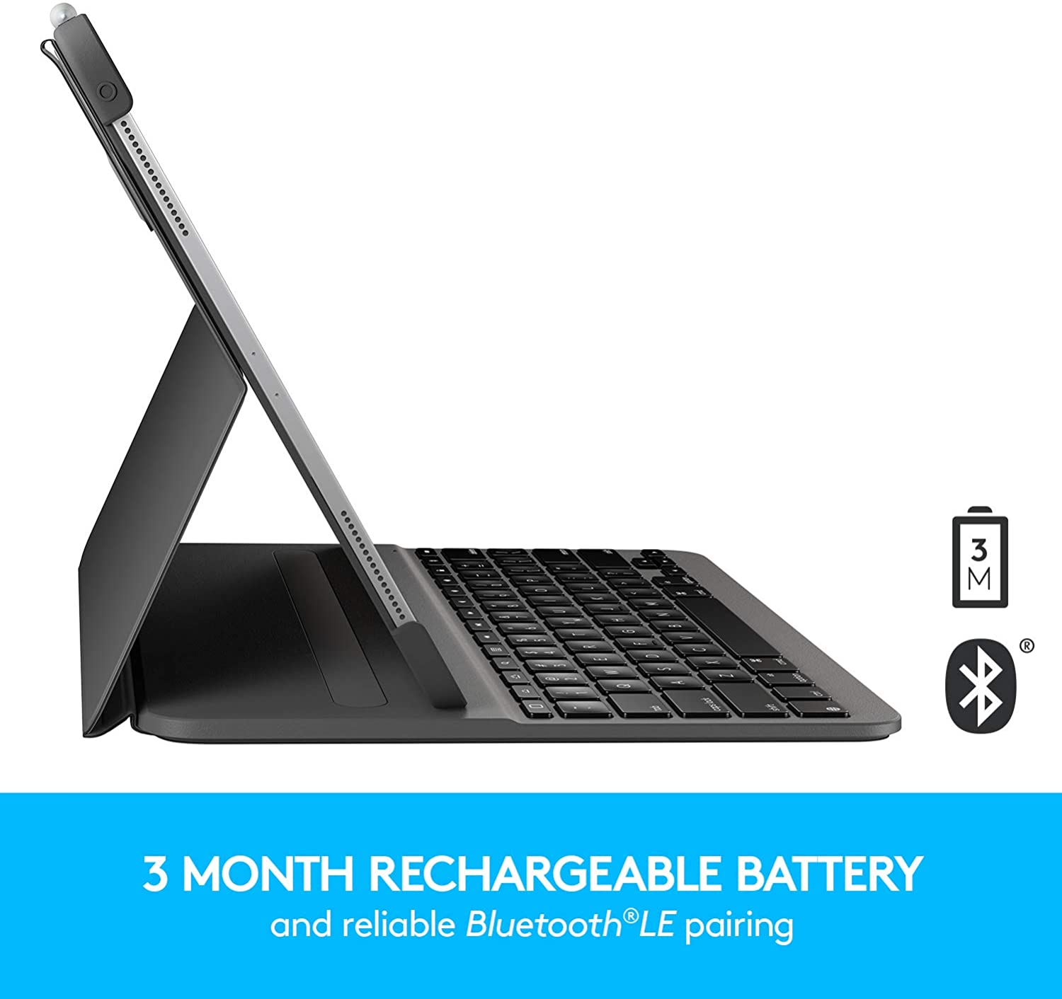 Slim Folio Pro for iPad Pro 11-inch (1st and 2nd gen) - GRAPHITE - ARA (101) - BT - N/A - INTNL - OTHERS