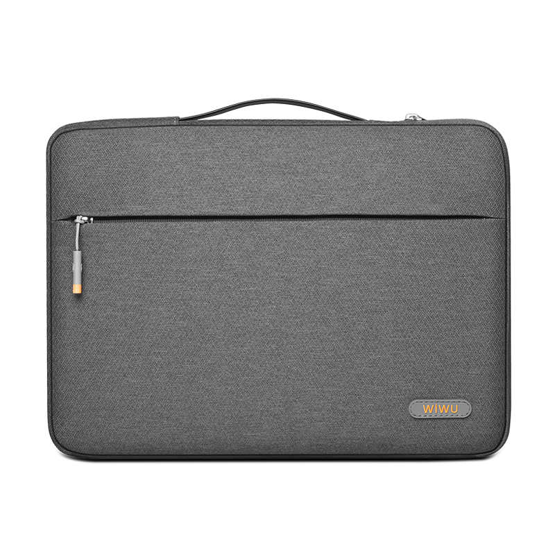 WIWU Pilot Water Resistant High-Capacity Laptop Sleeve Case 13.3" - Grey