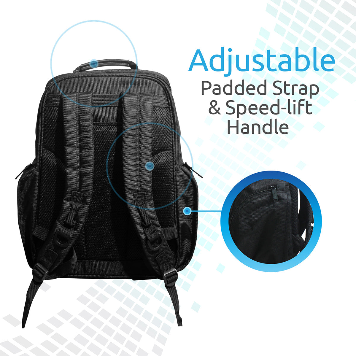 Promate - 15.6-Inch Backpack with Stylish Business Design for 15 Inch Laptop, Promate Voyage