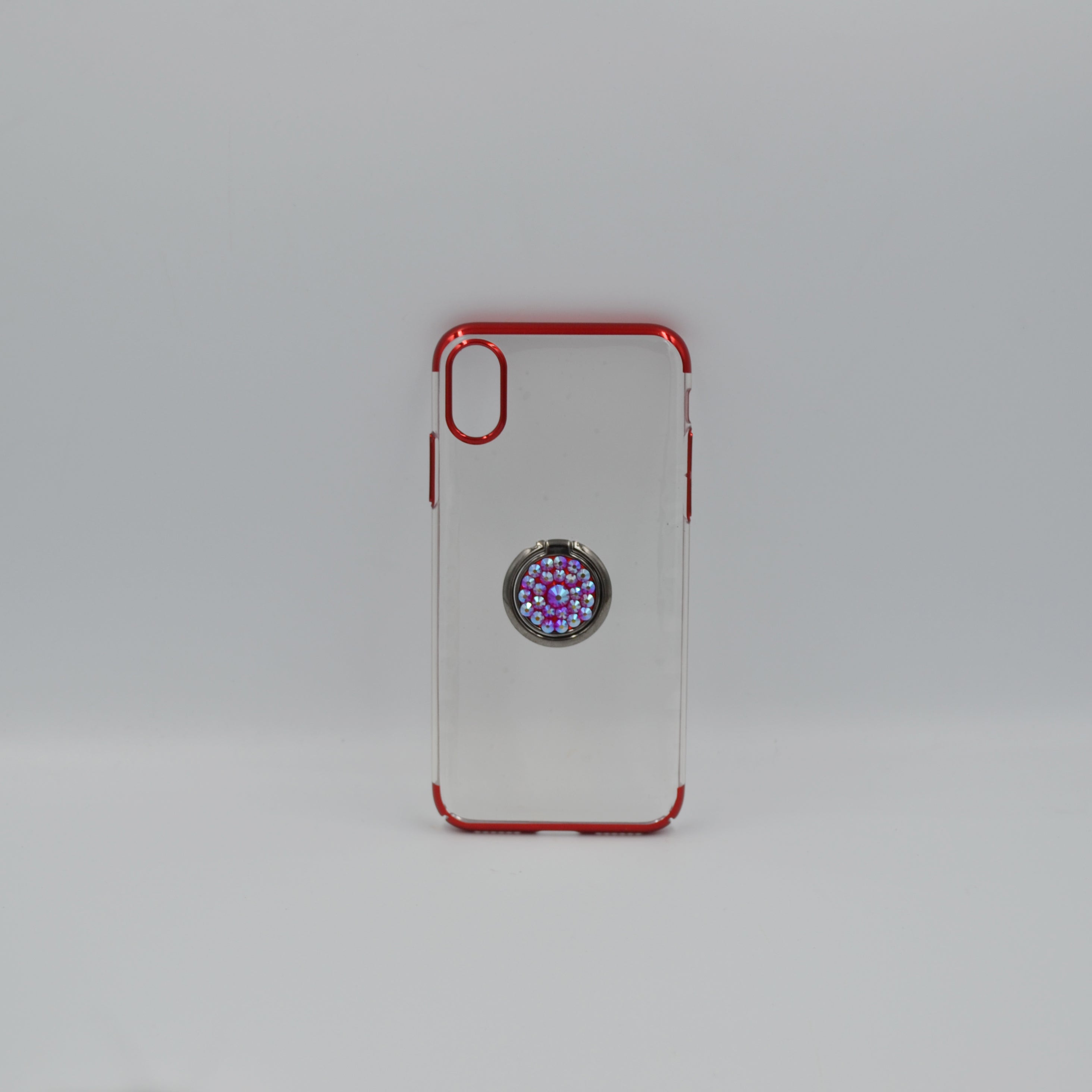 Bling Bally Ring Case iPhone X Red
