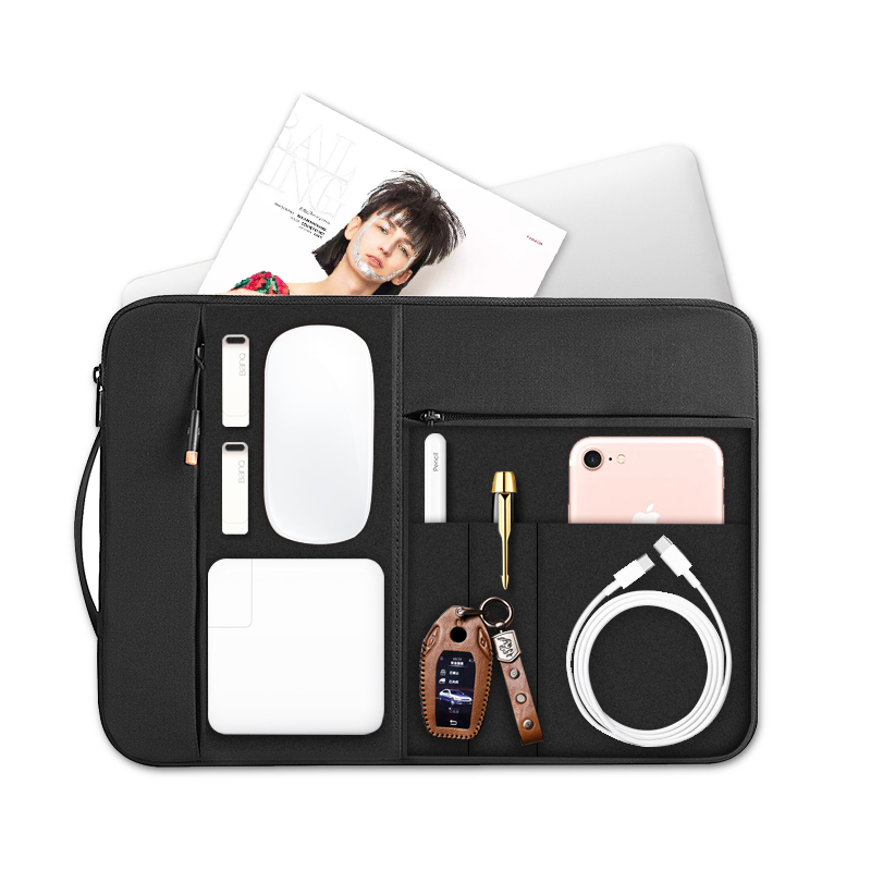 WIWU Alpha Slim Sleeve Bag For 14" Laptop/Mackbook Air - Black