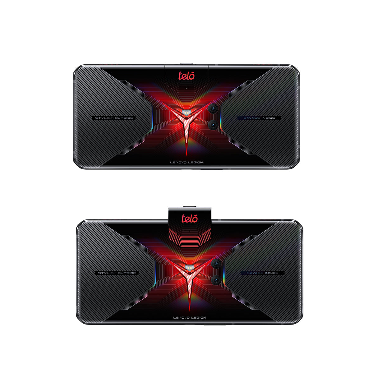 Telo Gamez Lenovo Legion Phone L79031 Duel Vengeance Red (12+256gb)+ Anker Sound core Strike 1 Gaming Headset Black Bundle + VIP Card