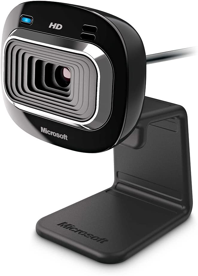 Microsoft LifeCam HD-3000 Webcam, Black