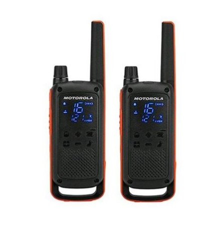 Motorola Talkabout Walkie Talkies T82 Twin Pack With Charger UK