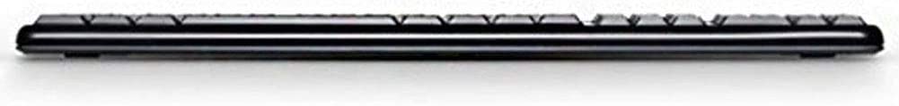 Logitech K120 Wired Business Keyboard for Windows or Linux, USB Plug-and-Play, Full-Size, Spill Resistant, Curved Space bar, PC / Laptop, English/Arabic Layout - Black