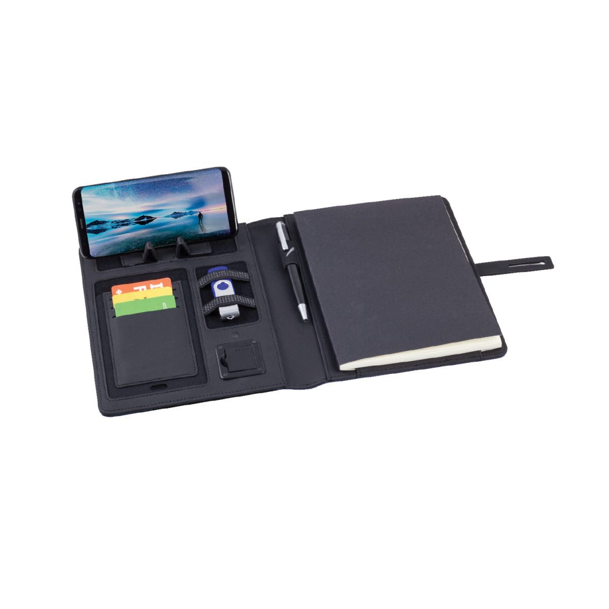A5 Folder With Built-In Wireless Powerbank Style 2