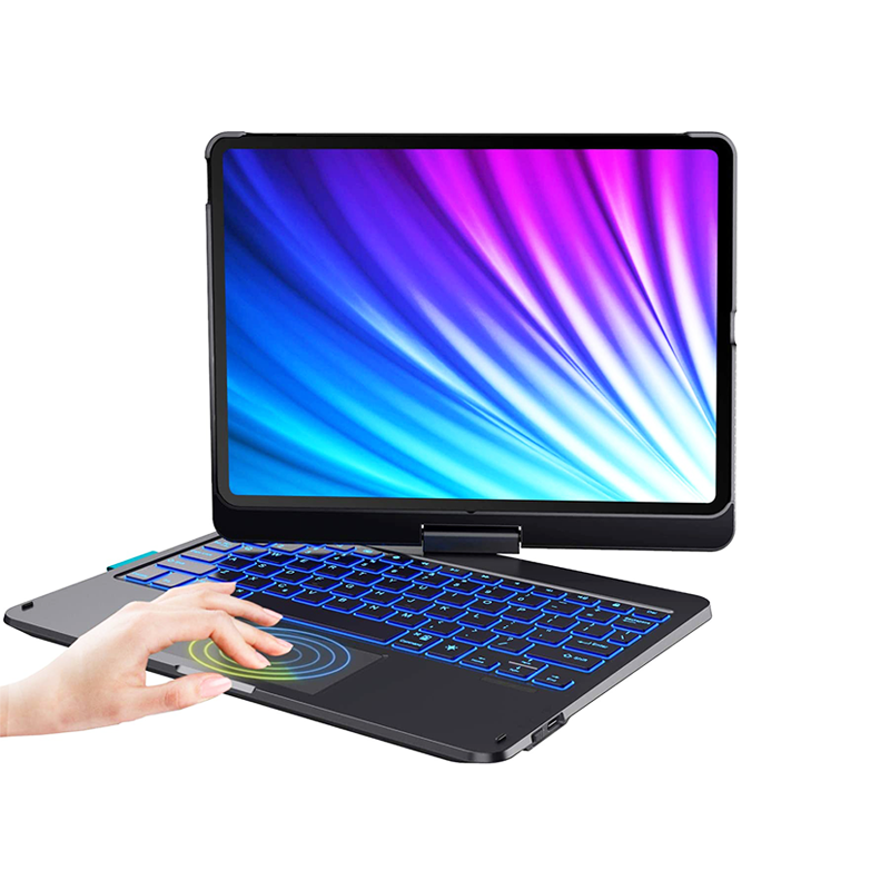 WIWU Waltz Rotating Wireless Keyboard For Ipad 10.9"/11" - Black