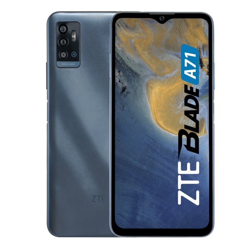 ZTE Blade A71 Dual SIM 3GB RAM 64GB 4G LTE - Grey