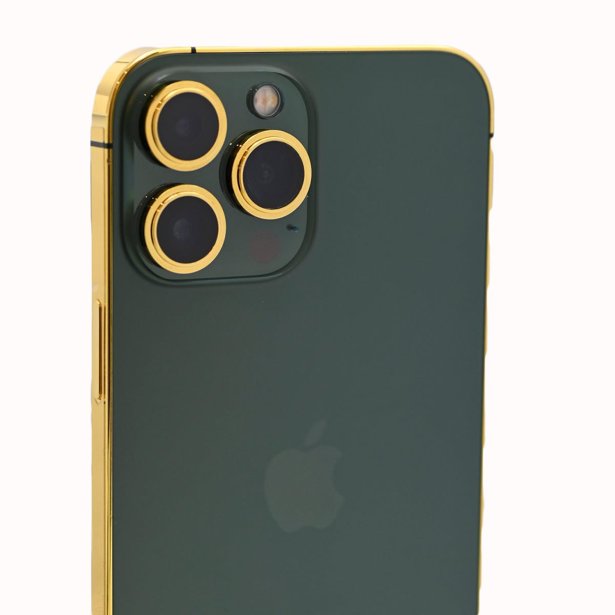 Caviar Luxury Customized 24k Gold Frame iPhone 13 Pro Max - Midnight Green 1TB