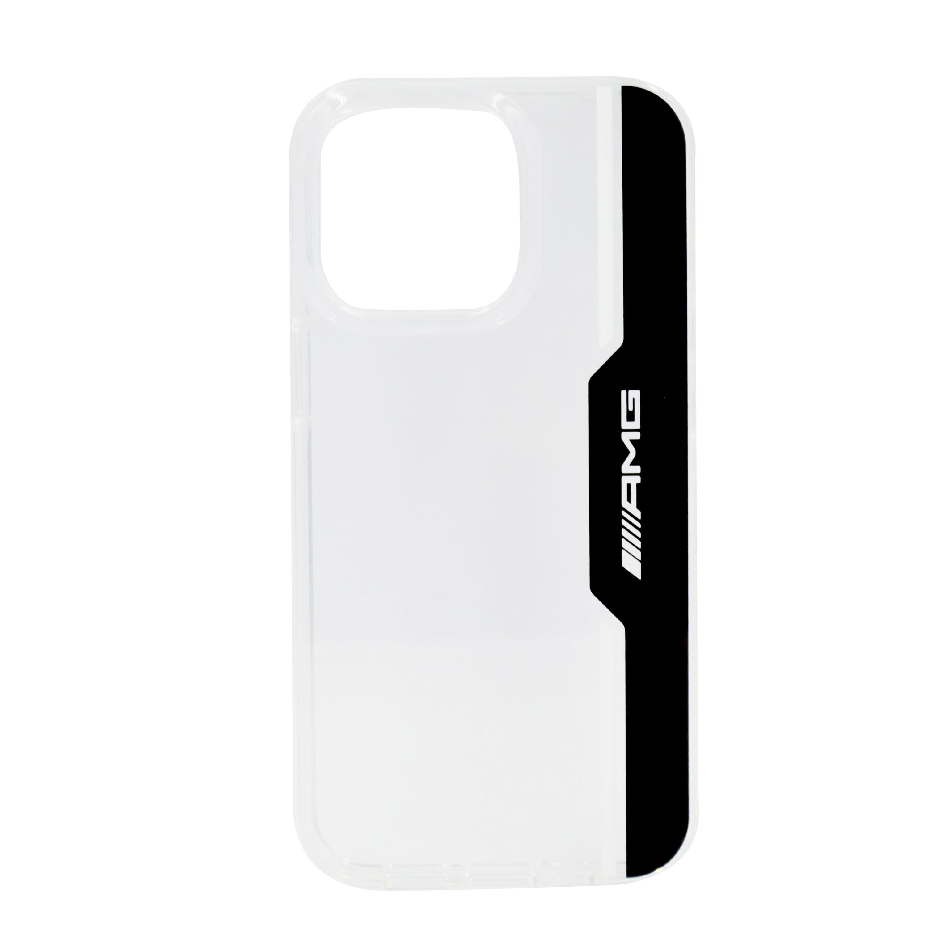 AMG Hard Case Electroplated Area and Line iPhone 13 Pro Black/White