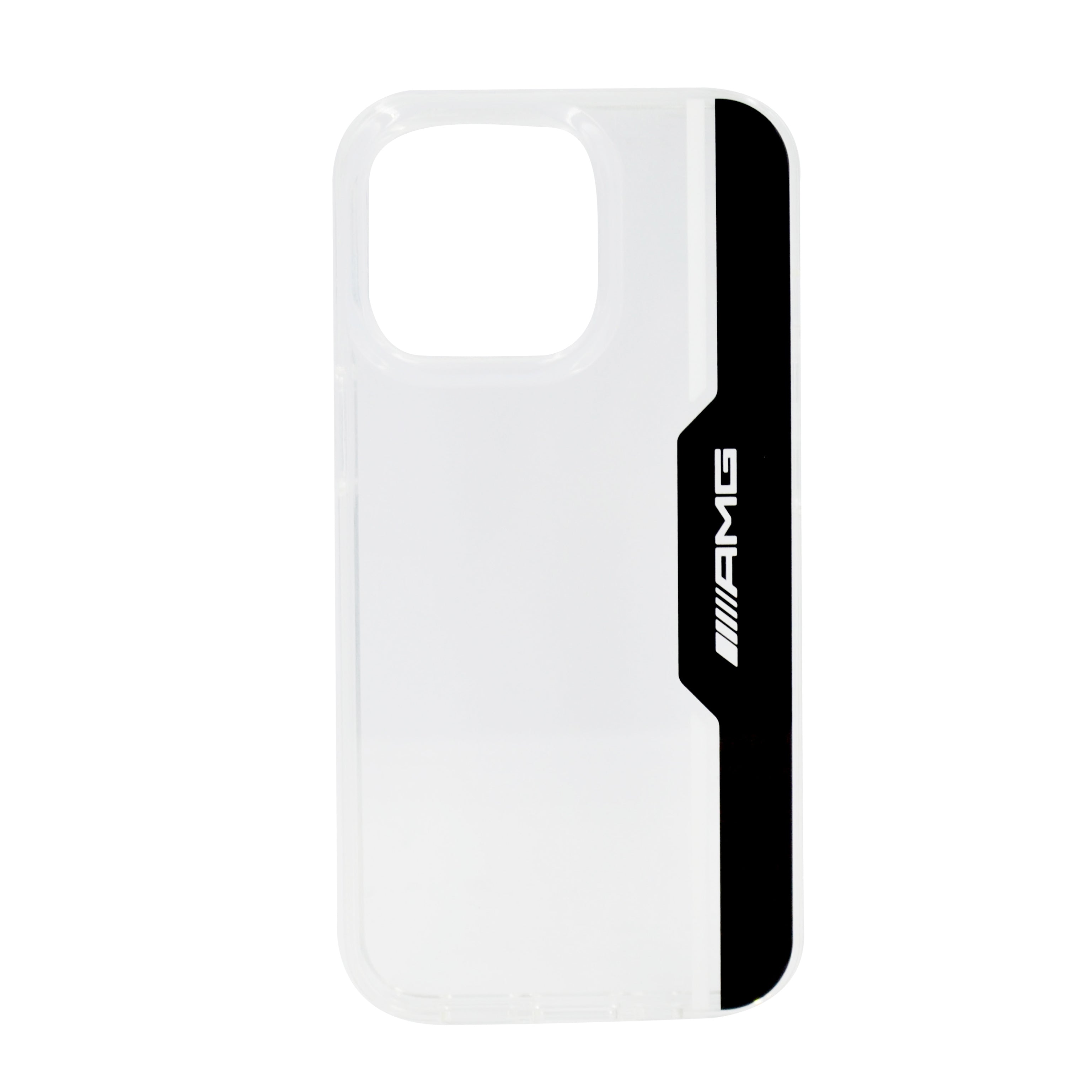 AMG Hard Case Electroplated Area and Line iPhone 13 Pro Max Black/White