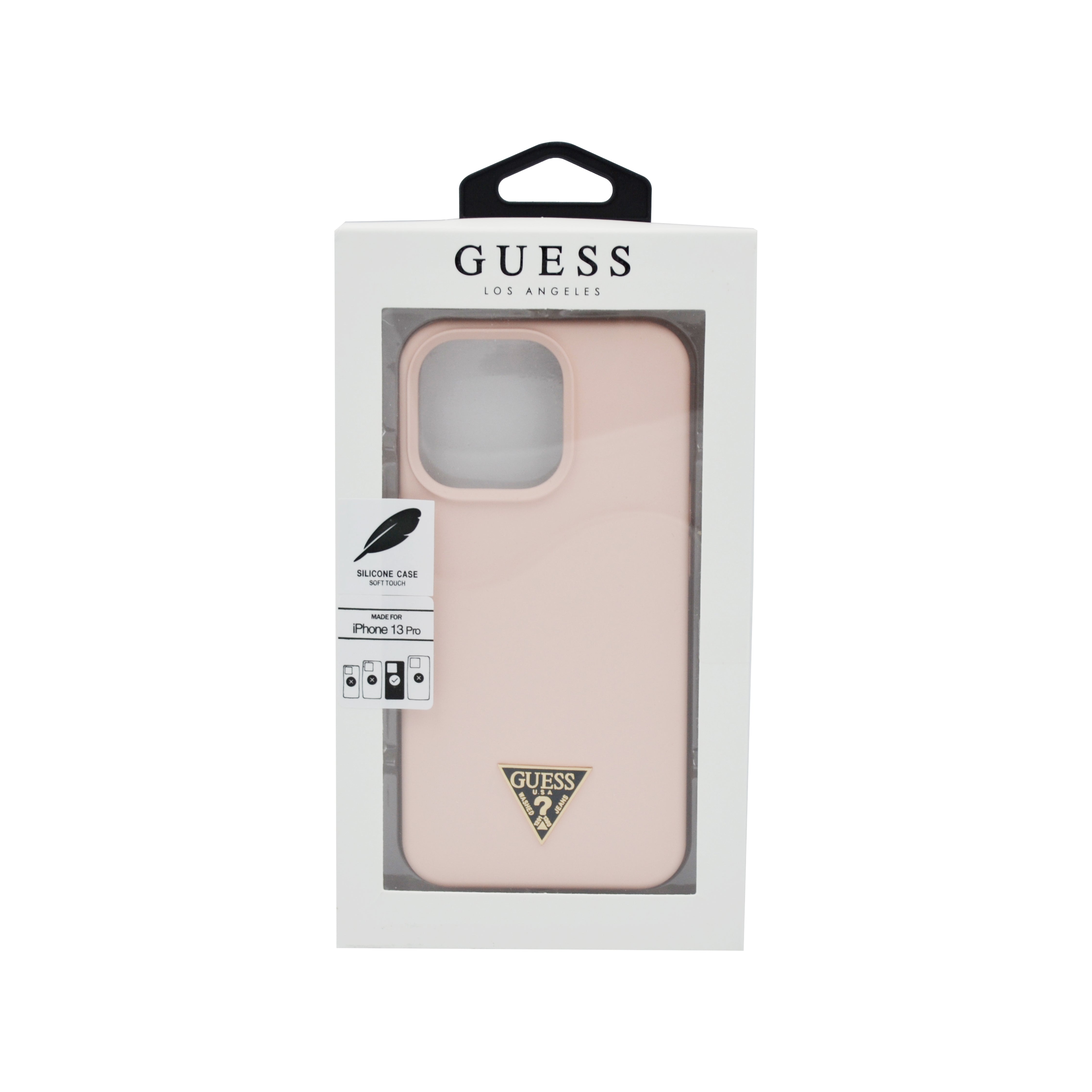 Guess Silicone Case iPhone 13 Pro Pink