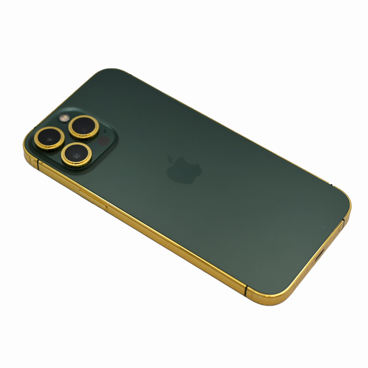 Caviar Luxury Customized 24k Gold Frame iPhone 13 Pro Max - Midnight Green 1TB