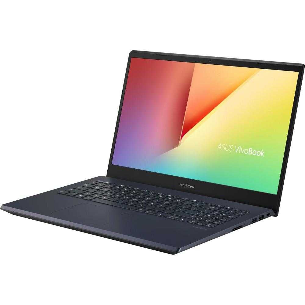 Asus VivoBook X571LI-BQ336 Laptop - 15'6 FHD | Intel®Core i7-10870H | 16GB RAM | 512GB SSD + 1TB HDD | NVidia GeForce GTX 1650Ti 4GB | FP Reader | Free DOS (NO WINDOWS)- Black. ENG KB