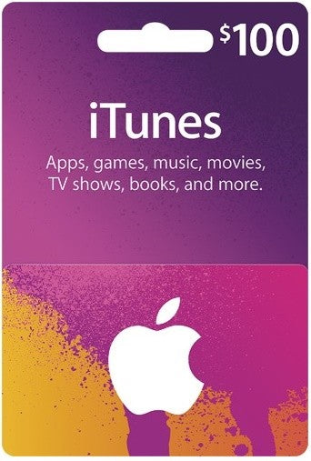 Apple iTunes Gift Card