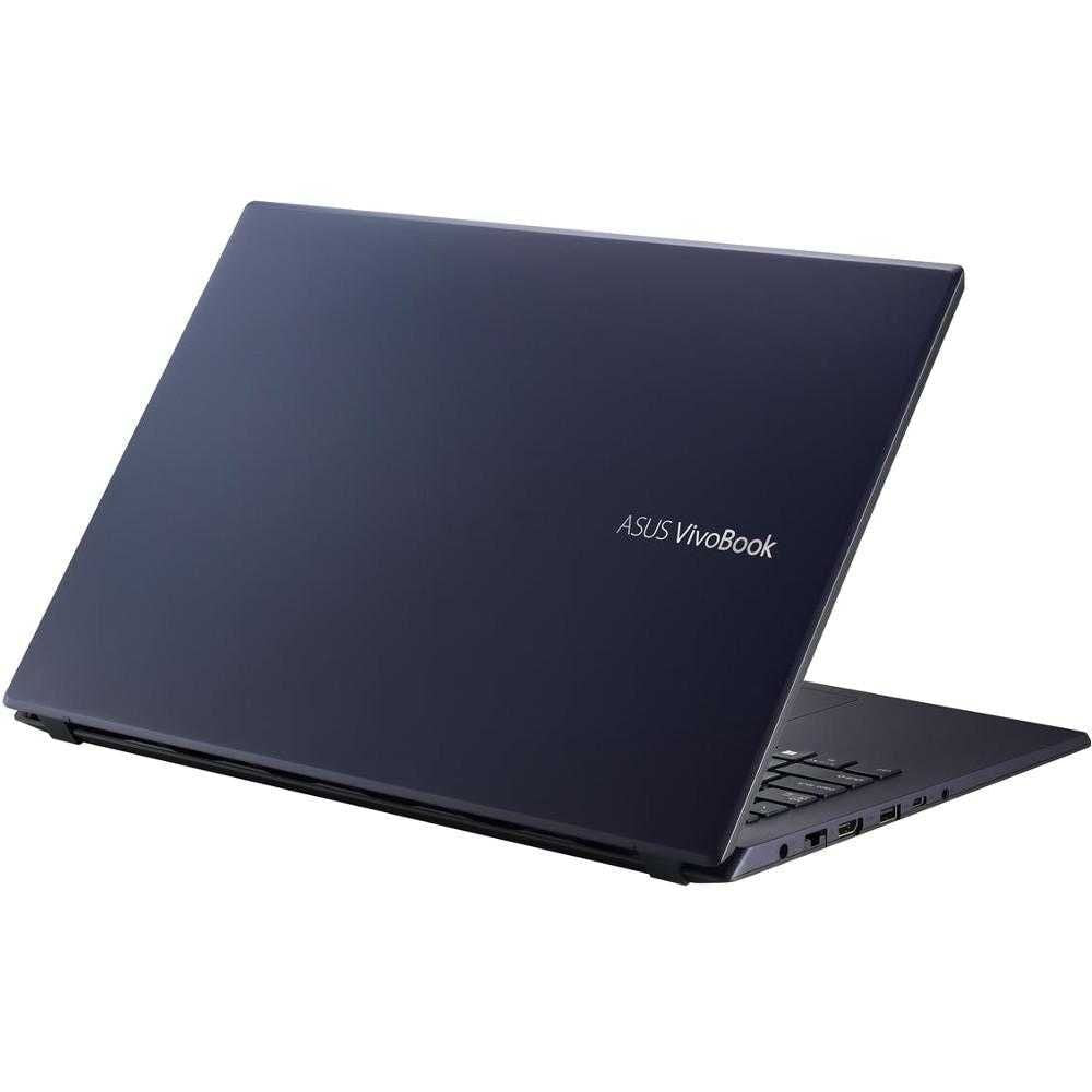 Asus VivoBook X571LI-BQ336 Laptop - 15'6 FHD | Intel®Core i7-10870H | 16GB RAM | 512GB SSD + 1TB HDD | NVidia GeForce GTX 1650Ti 4GB | FP Reader | Free DOS (NO WINDOWS)- Black. ENG KB