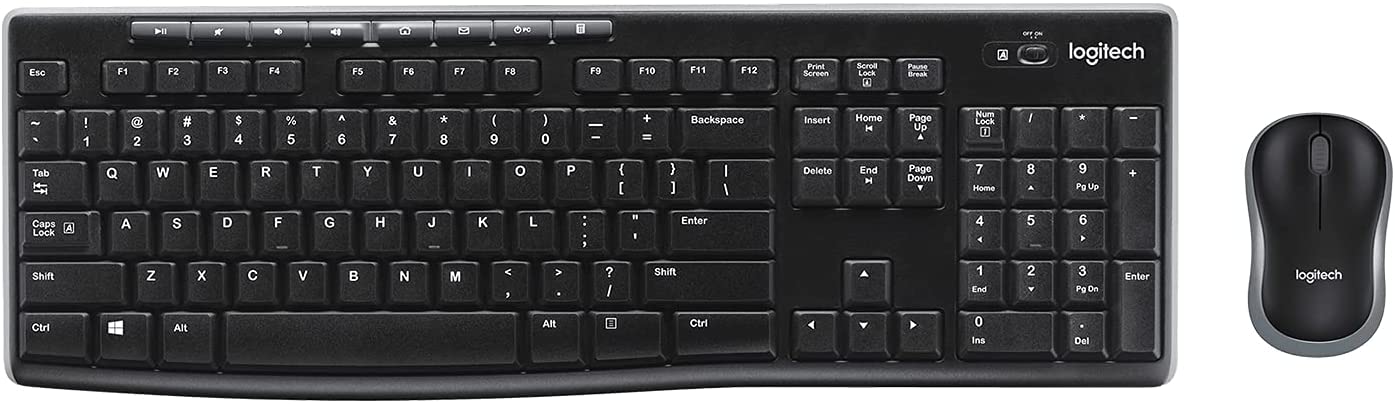 Logitech MK270 Wireless Keyboard and Mouse Combo