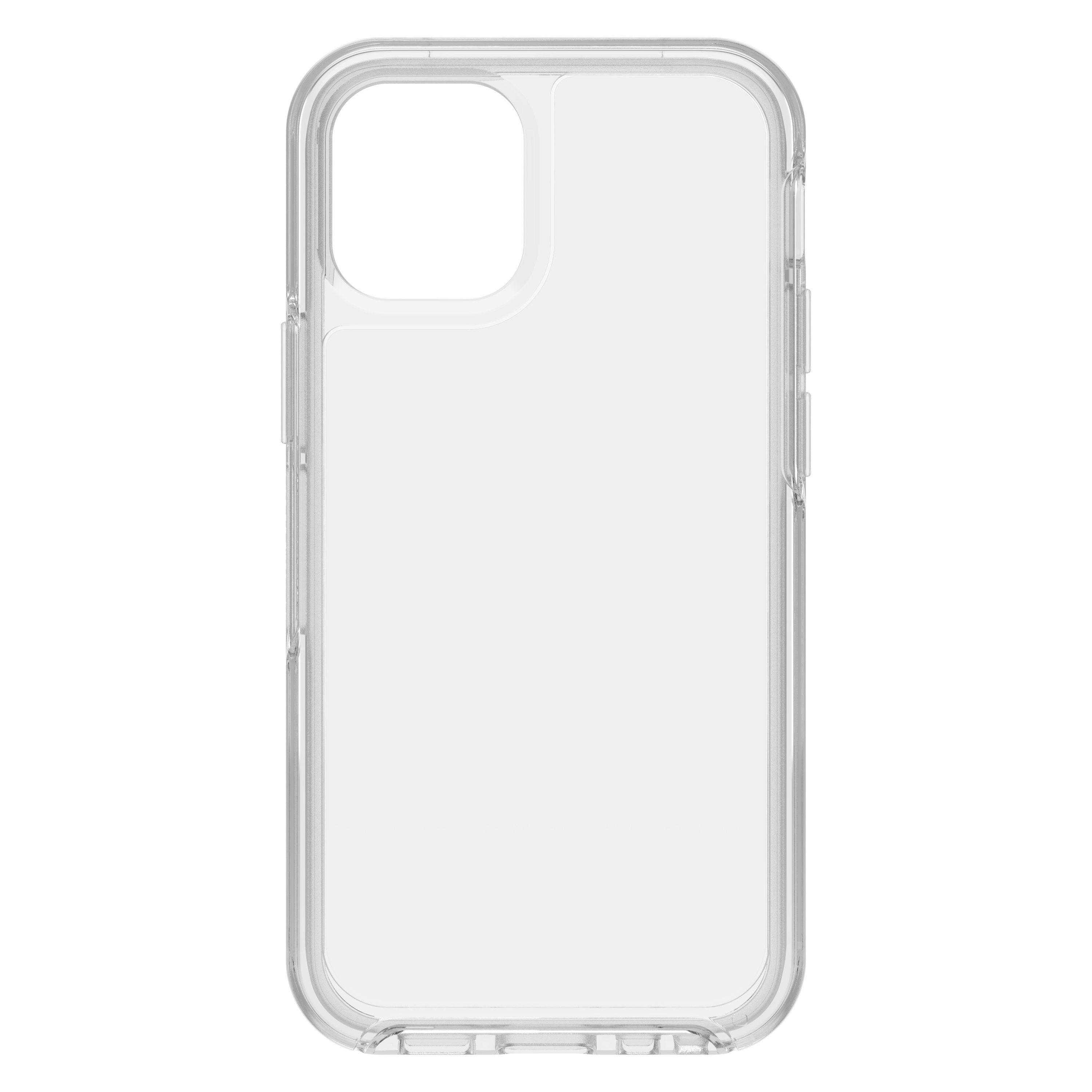 OtterBox Apple iPhone 12 Mini SYMMETRY Clear case - Slim and Lightweight Cover w/ Military Grade Drop Protection, Wireless Charging Compatible - Clear