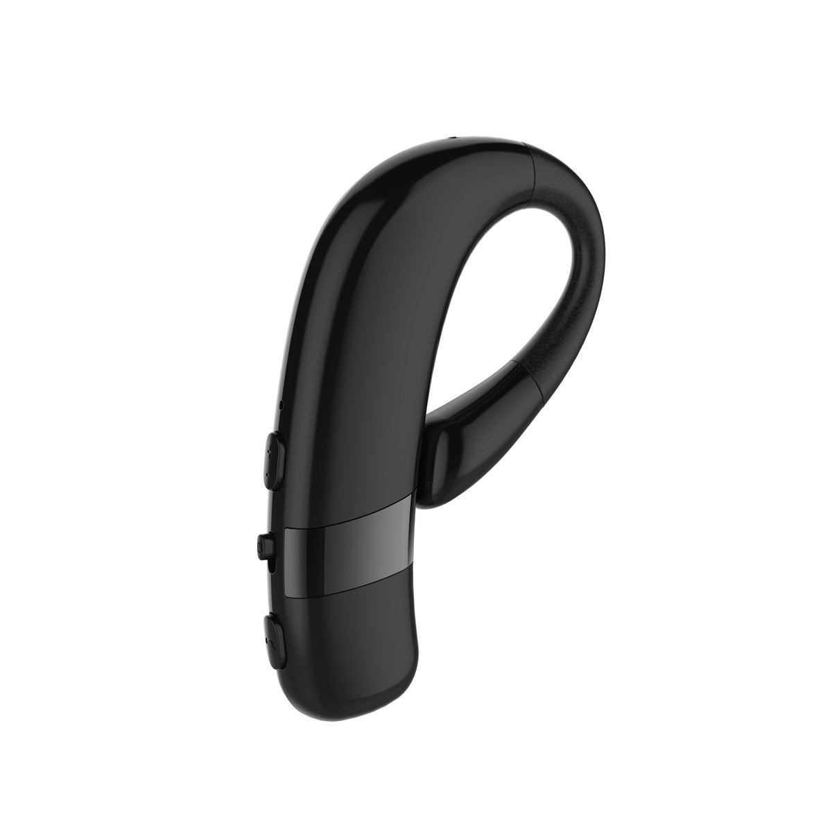 Promate - Bluetooth Headphone Non-Ear Plug, Premium Ear-Hook Wireless Bluetooth v4.2 Headset with Built-In Mic Sweatproof Earphone with Multi-Paring for iPhone XS Max, Huawei p30 Pro, Samsung S10+, Static Black