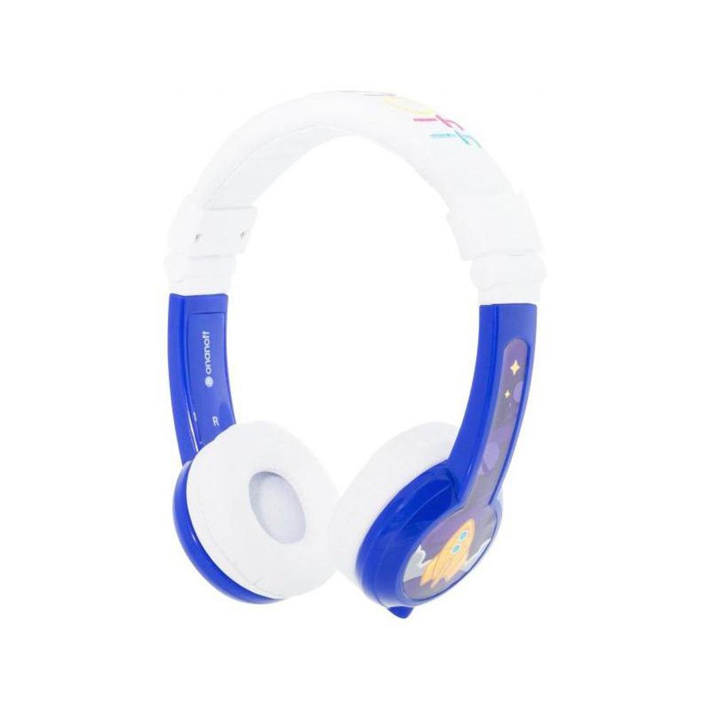 BuddyPhones - Explore Foldable Headphones with Mic Blue