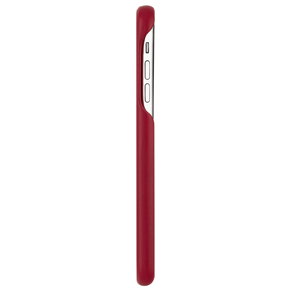 Case-Mate - Barely There Leather For iPhone XS Max - Cardinal