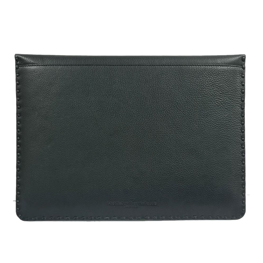 Black Suede Finish 13 Inch Laptop Case with Gift Box