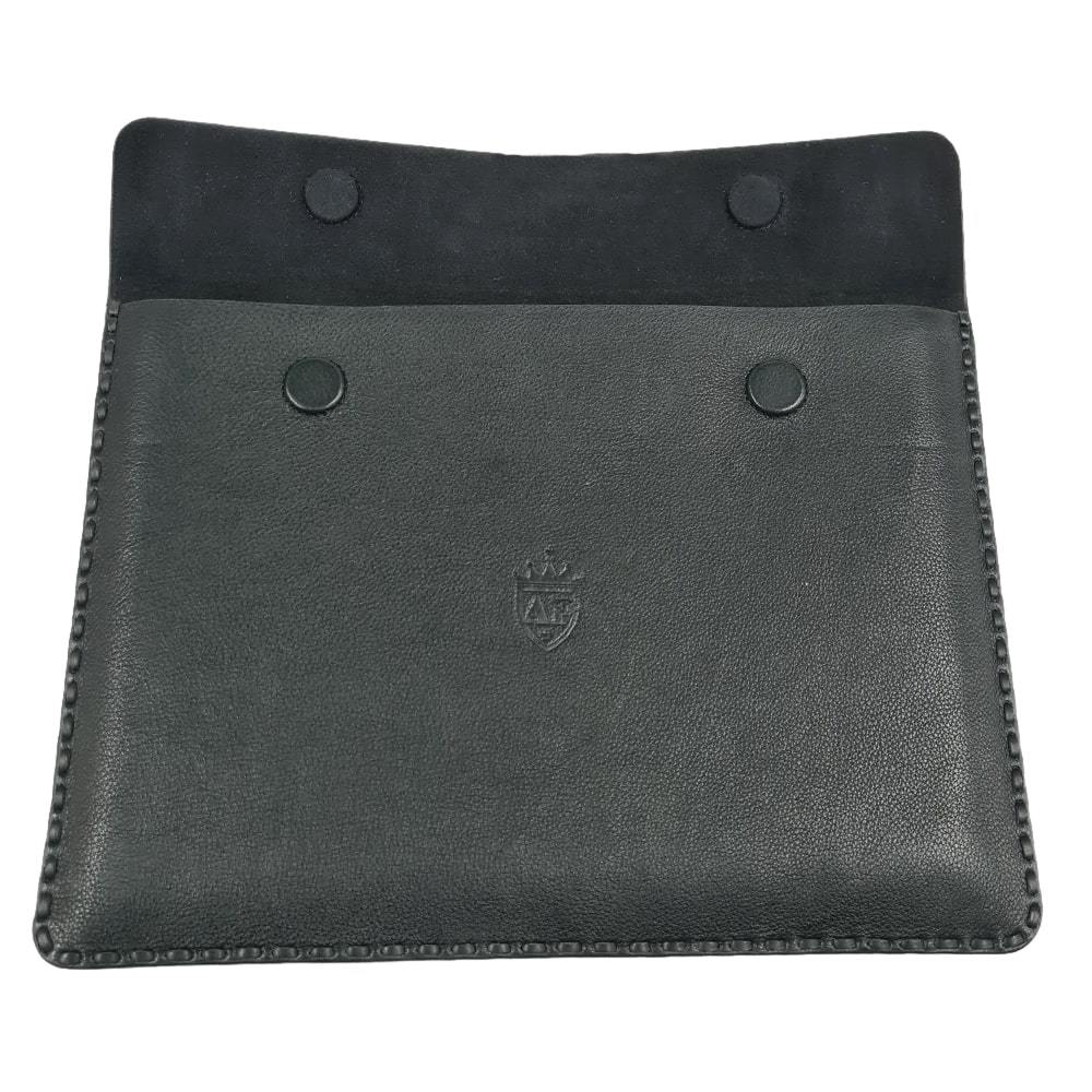 Black Suede Finish 13 Inch Laptop Case with Gift Box